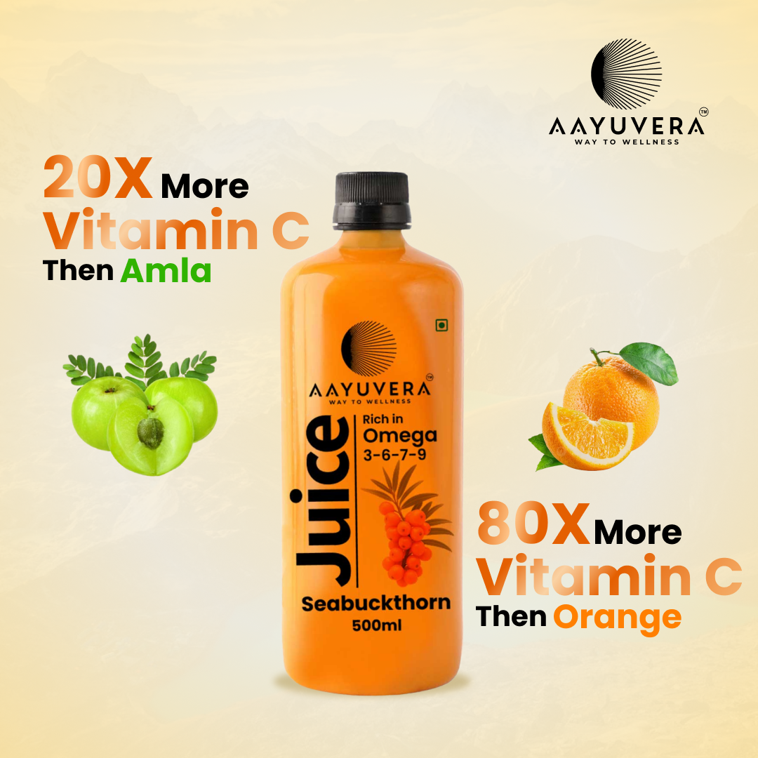 Aayuvera Sea Buckthorn Juice 500ml