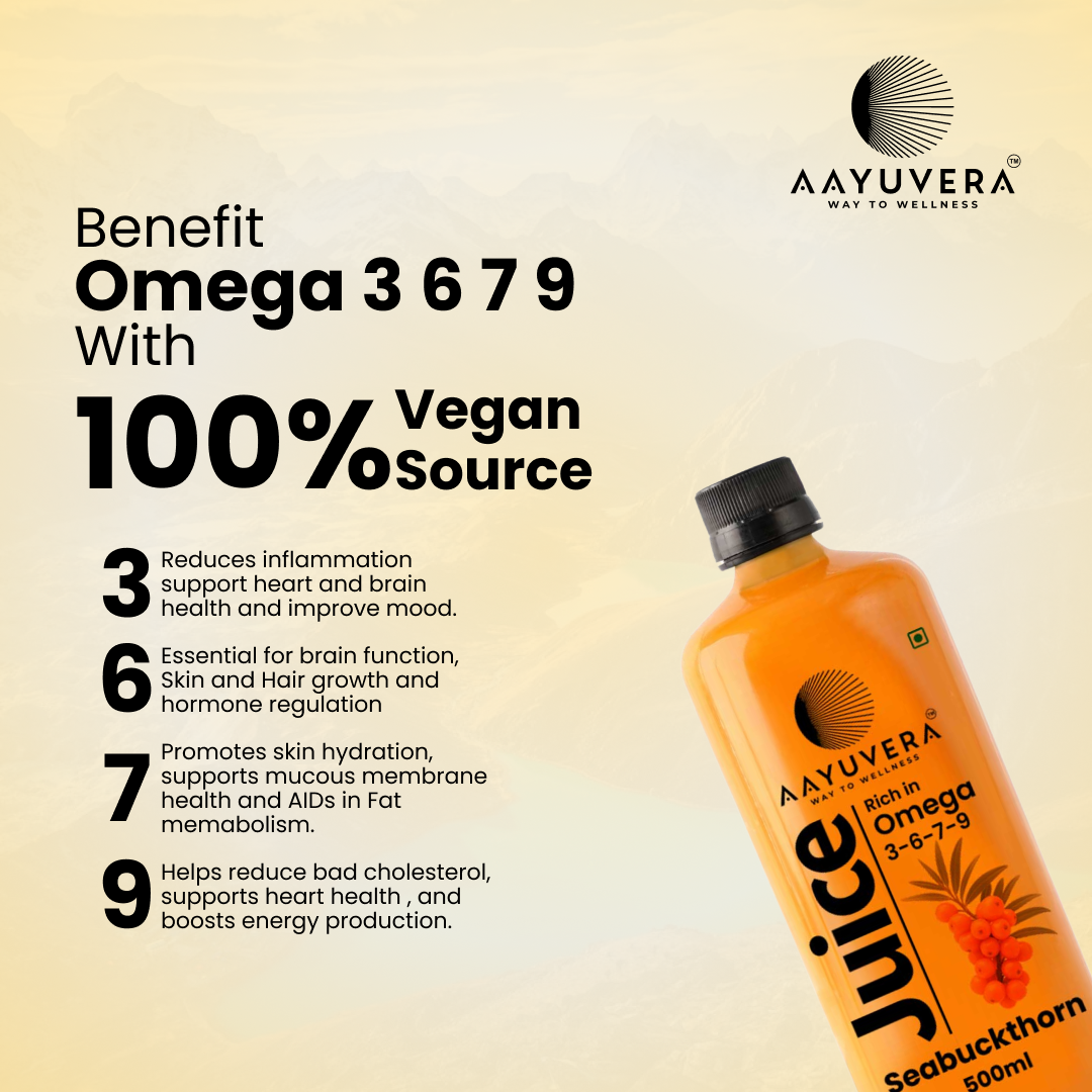 Aayuvera Sea Buckthorn Juice 500ml