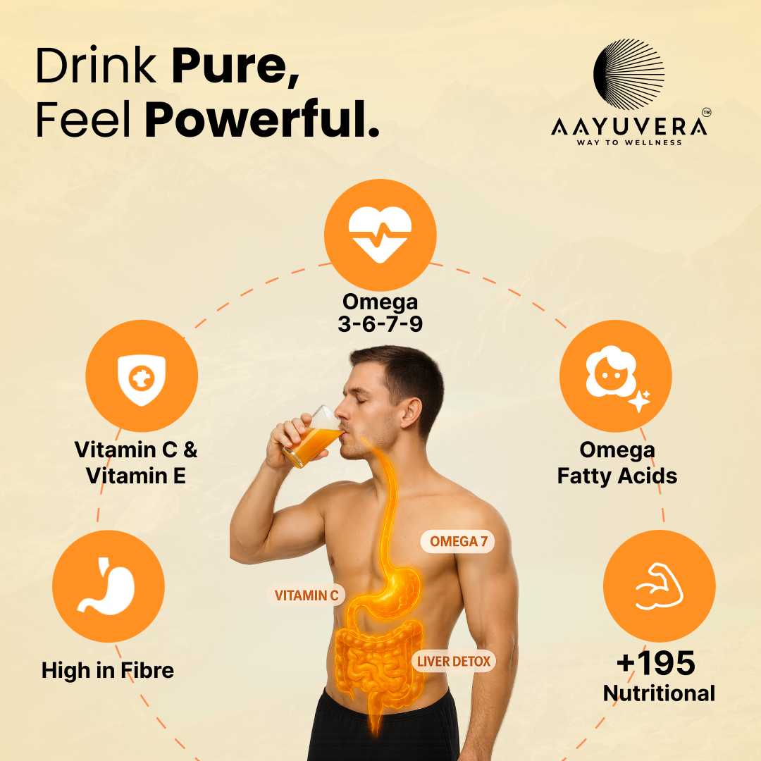 Aayuvera Sea Buckthorn Juice 500ml